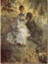 Les amoureux (1875) - Narodni Galerie, Prague