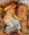 Baigneuse à la fontaine (1914) - Galerie Danielle Malingue, Paris
