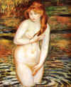 Jeune femme se baignant (1888)  -  Collection David Lloyd Kreeger, Washington