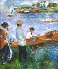 Les canotiers à Chatou (1879) - National Gallery of Art, Washington