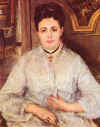 Portrait de Madame Choquet en blanc (1875) - Staatsgalerie, Stuuttgart
