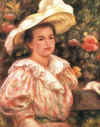 Femme au chapeau blanc (1895) - Collection particulière