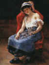 Jeune fille endormie dite- jeune fille au chat (1880) - Sterling and Francine Clark Art Institue, Williamstown