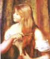 Jeune fille coiffant ses cheveux (1894) - Lehman Collection, New York