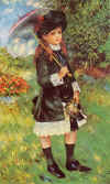 Fillette au parc (1883) - Collection particulière