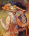 Deux femmes dans un jardin (1895) - Collection particulière