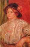Gabrielle au chapeau (1900) - Musée des beaux-Arts, Grenoble