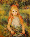 Petite fille � la gerbe (1888)  -  Mus�e d'Art, Sao Paulo