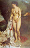 La baigneuse au griffon (1870) - Museu de Arte, Sao Paulo