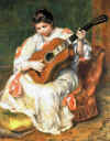 Femme jouant de la guitare (1896-97) - Musée des beaux-Arts, Lyon