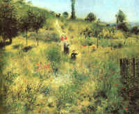 Chemin montant dans les hautes herbes (1874-76) - Musée d' Orsay, Paris