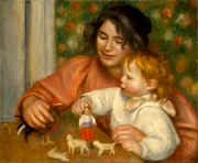 Enfant aux jouets, Gabrielle et Jean (1895-96)  -  National Gallery of Art, Washington