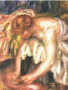 Femme nouant ses lacets (1916) - Courtland Institute, Londres