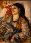Odalisque ou femme d'Alger (1870) - National Gallery of Art, Washington