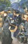 Les parapluies (1881 - 86) - National Gallery, Londres