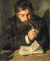 Claude Monet dit- le liseur (1873-74)  -  Collection particuli�re