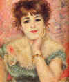Portrait de Jeanne Samary dit La Rêverie (1877) - Musée Pouchkine, Moscou