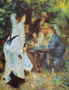 Au jardin dit- Sous la tonnelle (1876)  - Mus�e des Beaux-Arts Pouchkine, Moscou