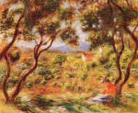 Les vignes � Cagnes (vers 1908)  -  The Broocklyn Museum, New York